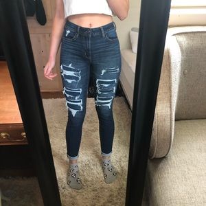 American Eagle High Waisted Skinny Jeans
